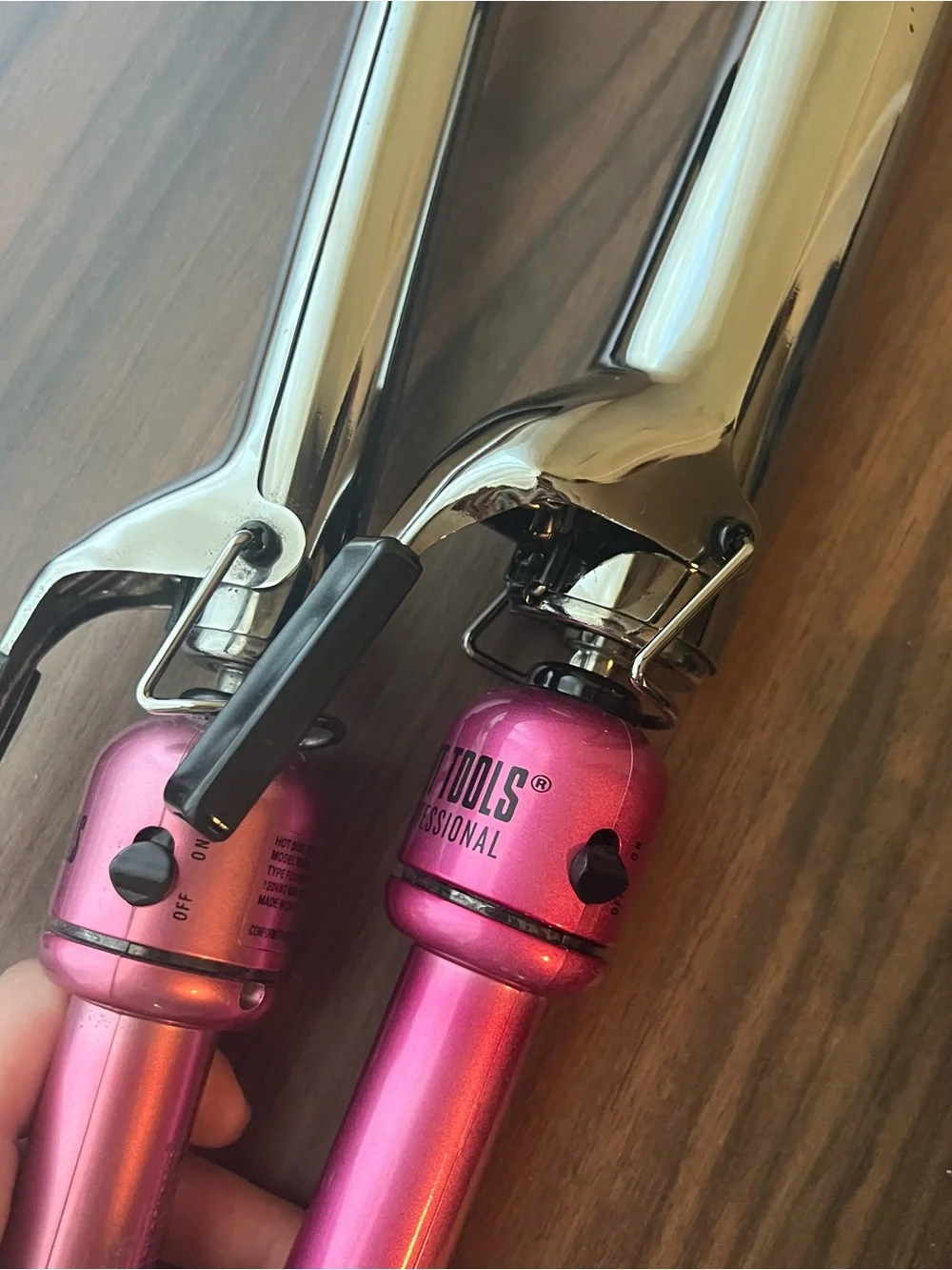 Two Hot Tools Professional Titanium Curling Irons